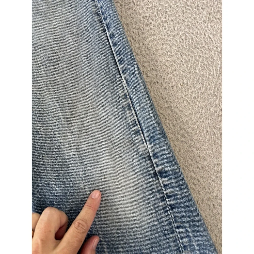 Vintage Levis 501 Jeans Mens Fits 27x30 Distressed Button Fly 80s USA *READ